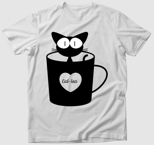 Cat-tea kitty póló