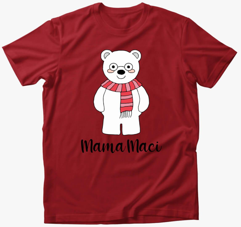Mama maci karácsonyi póló