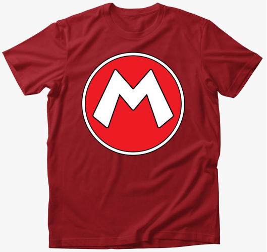 Mario Monogram póló