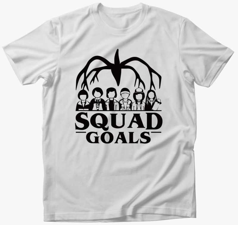 Stranger Things squad goals póló