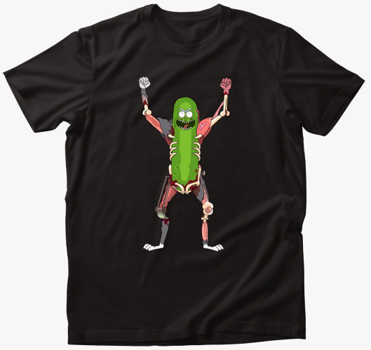 Pickle Rick Rat Suit póló