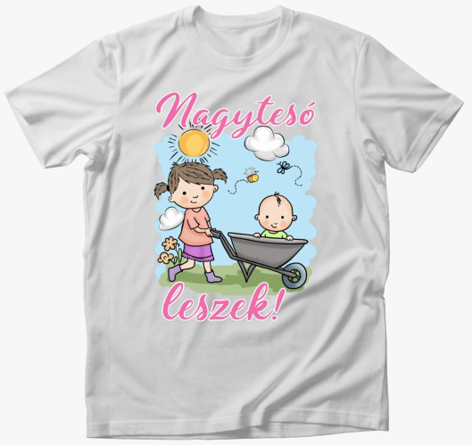 Nagytesó leszek, kislány tol t...