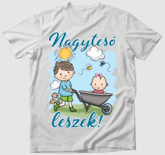 Nagytesó leszek, kisfiú tol ta...