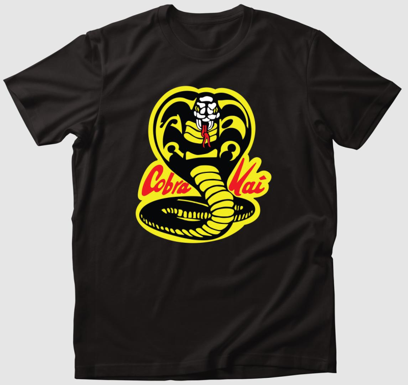 Cobra kai logó póló