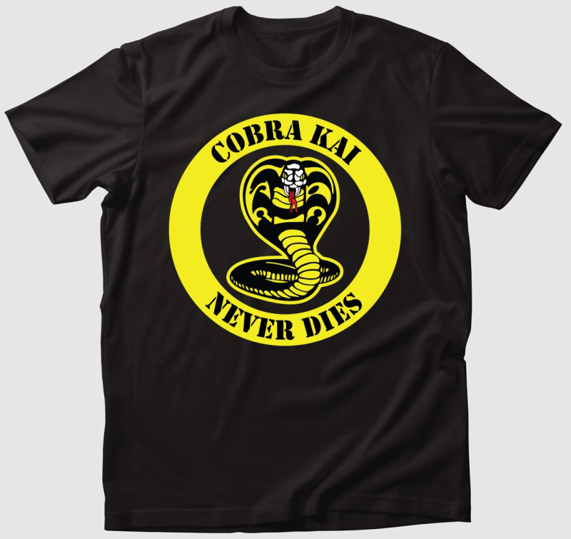 Cobra Kai never dies póló