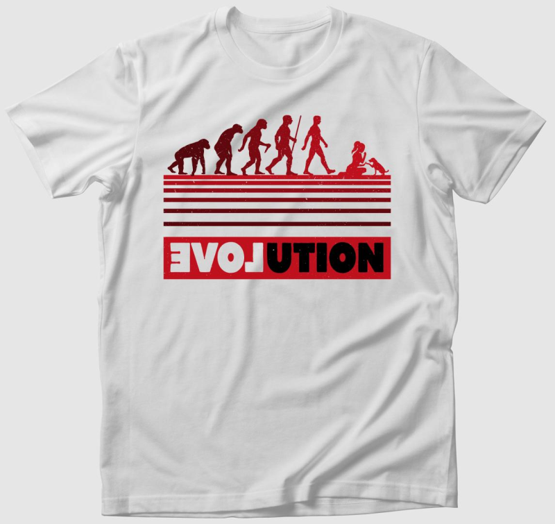 A kutyás evolúció póló