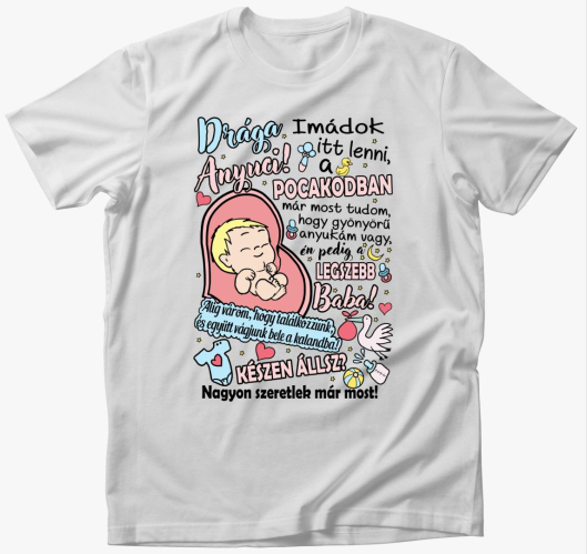 Drága anyuci, imádok itt lenni...
