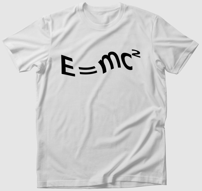 E=mc² póló