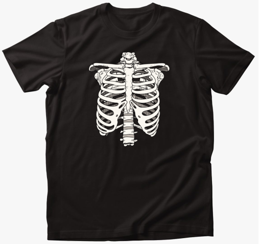 Csontvázas póló