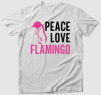 Flamingo peace póló