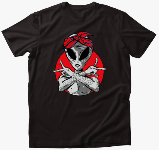 We come in peace YO! póló