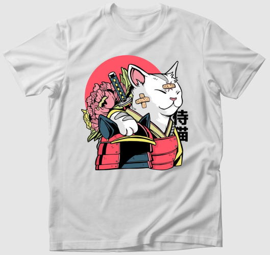 Samurai Cica póló