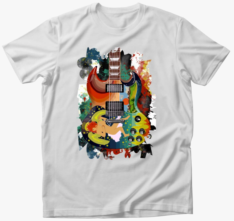 Eric Clapton gitár póló