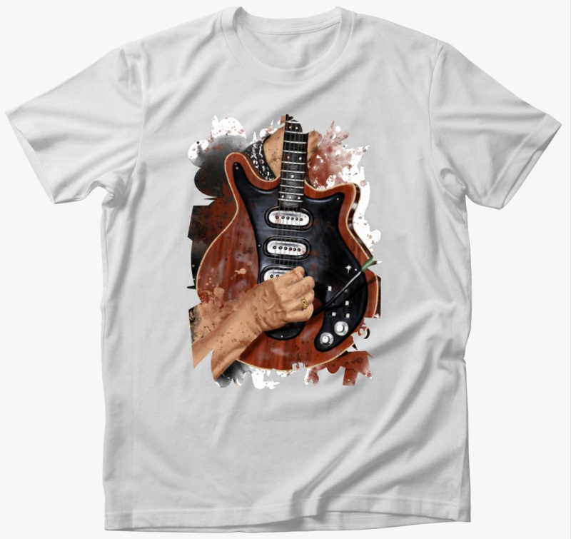 Brian May Red Special gitár póló