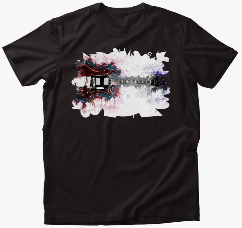 Angus Young Gitár póló