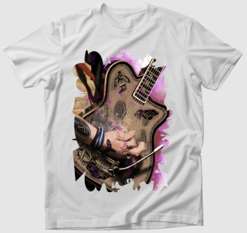 Johnny Depp gitár póló