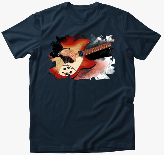 Tom Petty gitár póló