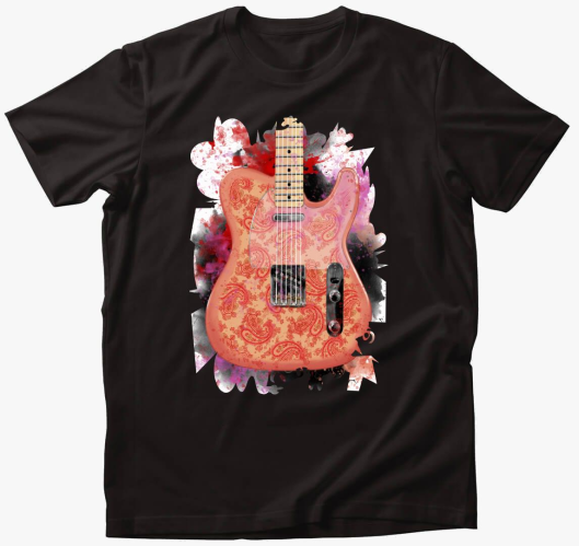 Brad Paisley gitár póló