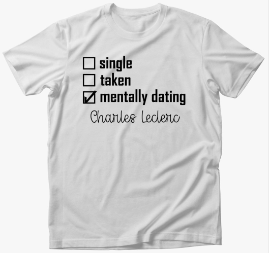 Mentally dating Leclerc póló