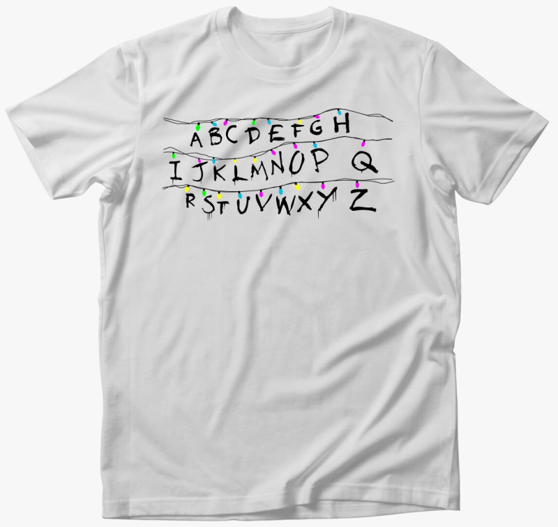 Stranger things lights póló