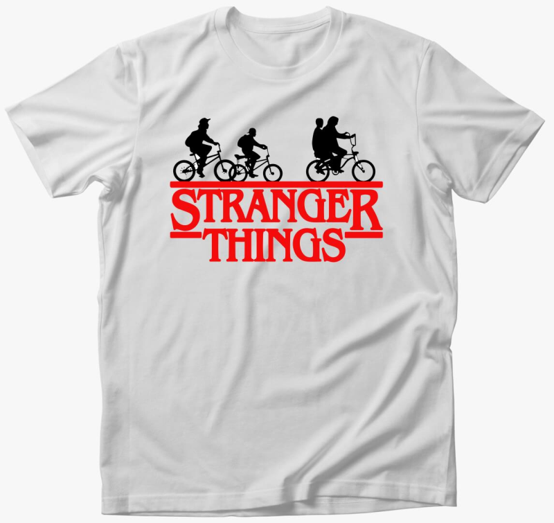 Stranger Things bicaj póló