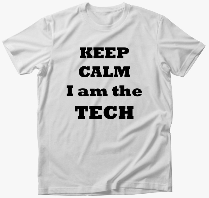 Keep calm TECH póló
