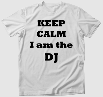 keep calm DJ póló