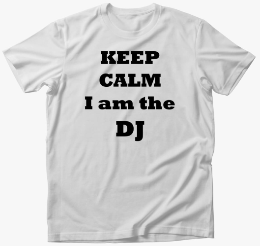 Keep calm DJ póló
