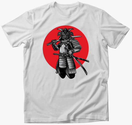 Japán szamuráj póló