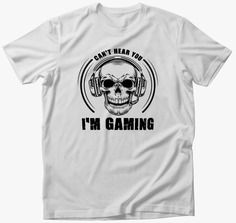 Nem hallak! Játszok! póló