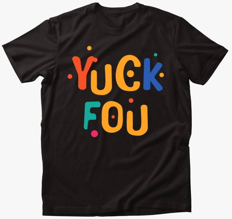 Yuck fou color póló