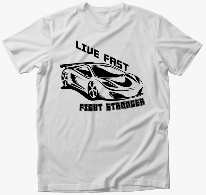 Live fast 3 póló