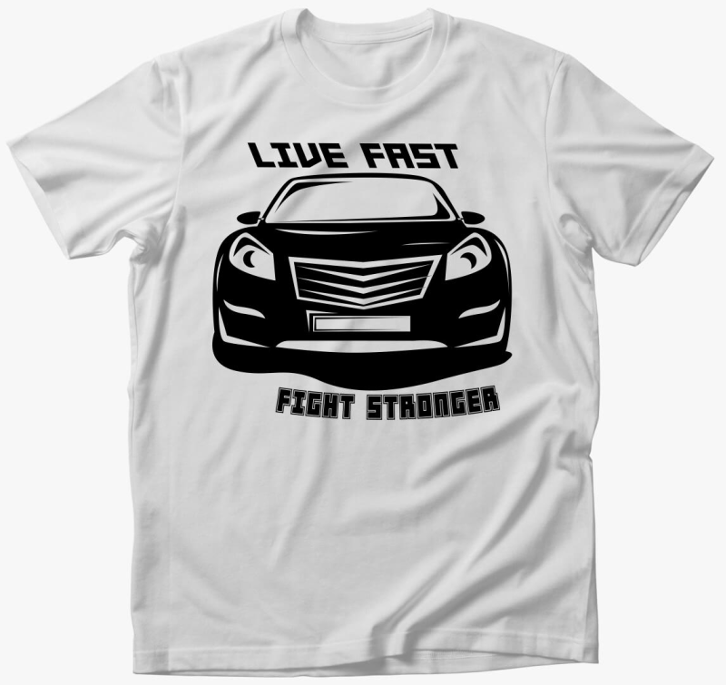 Live fast 7 póló