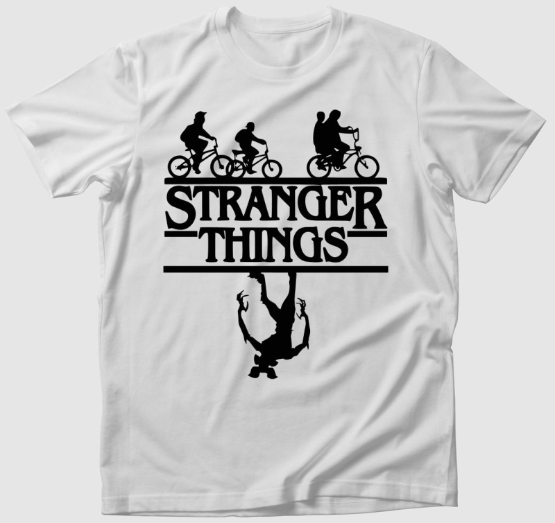 Stranger Things 2 sziluett póló