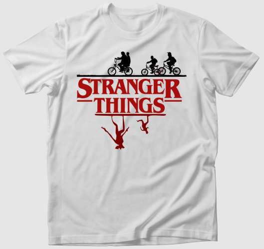 Stranger Things 3 sziluett pól...