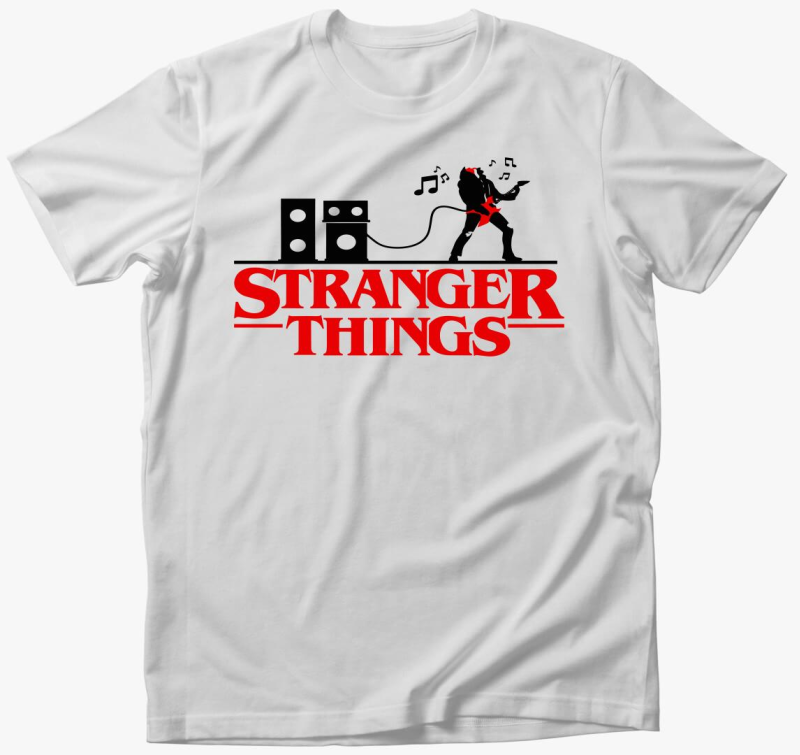 Stranger Things 4 sziluett póló