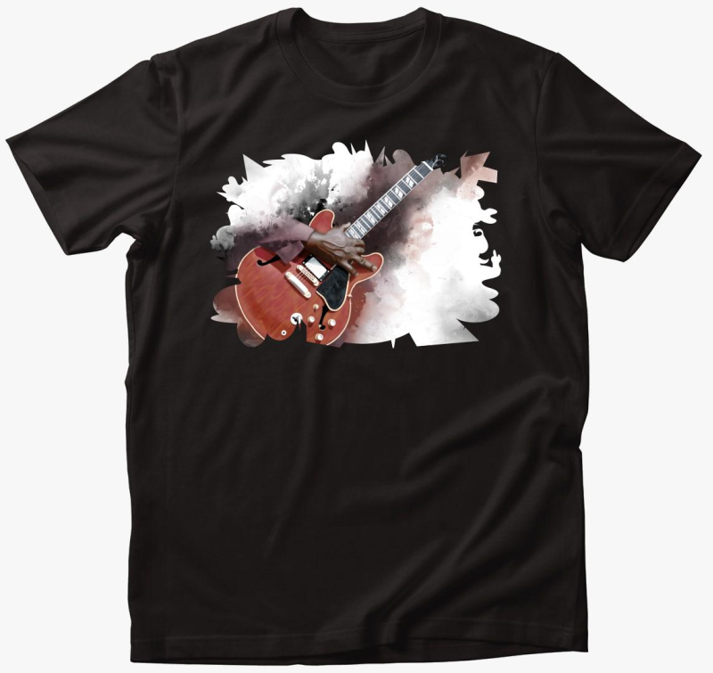 Freddy King gitár póló
