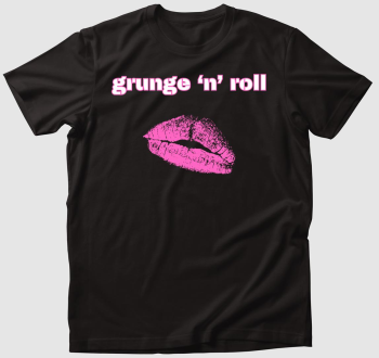 Grunge női száj póló