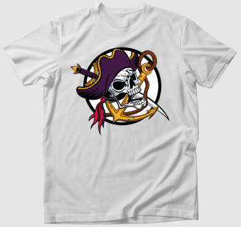 Pirate skull 3 póló