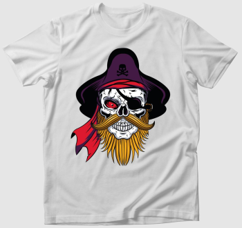 Pirate skull 6 póló