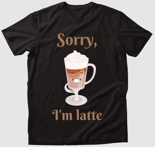 I'm latte póló