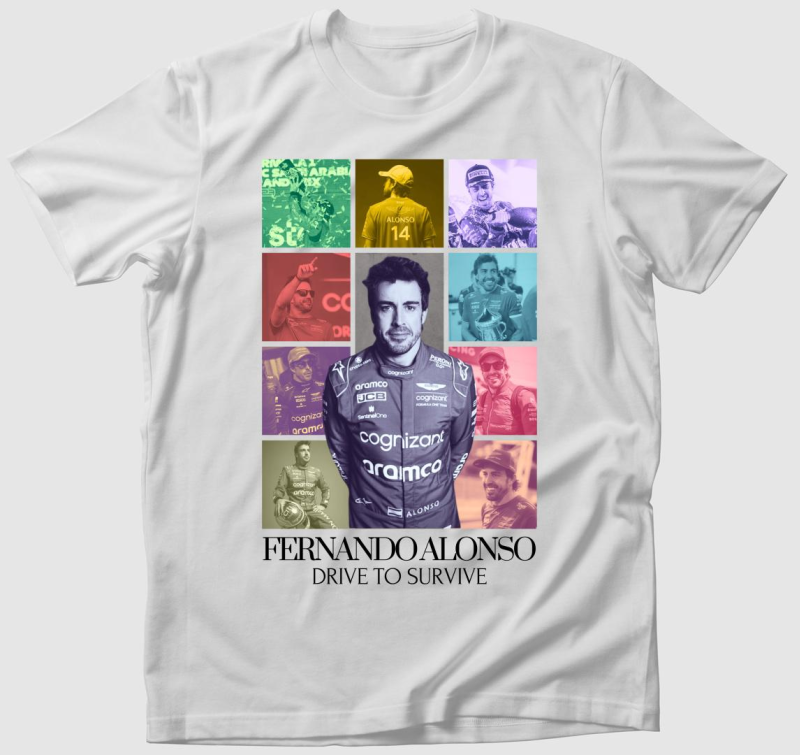 Fernando Alonso F1 póló