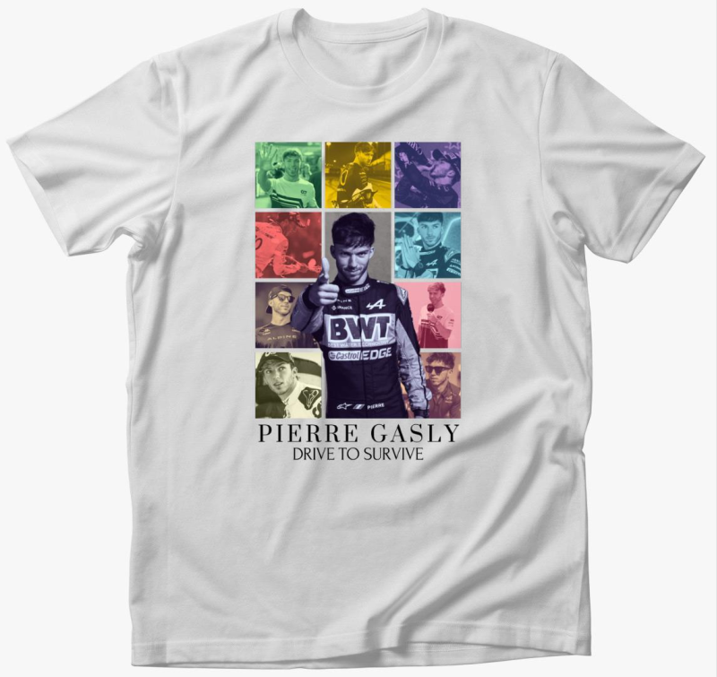 Pierre Gasly F1 póló