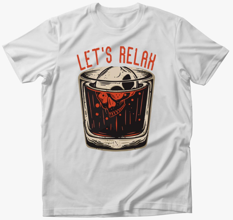 Lets relax póló