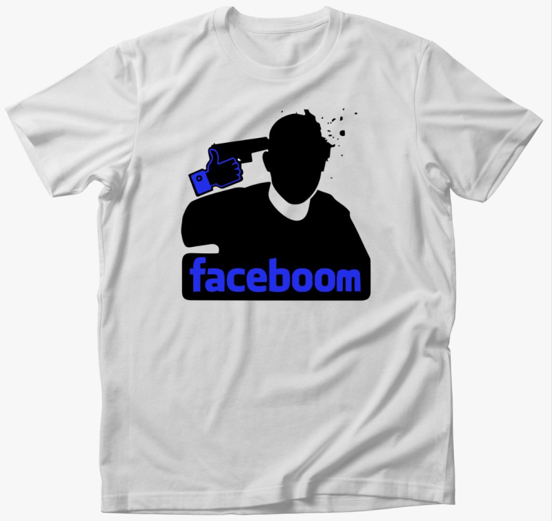 Faceboom póló