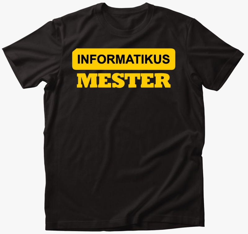 Informatikus mester póló