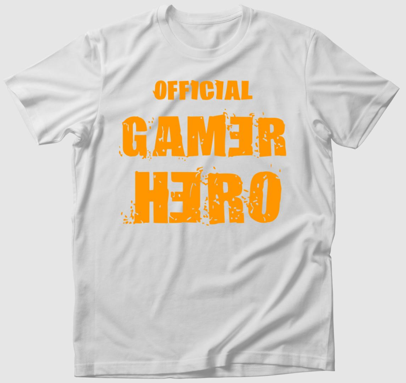 Official Gamer Hero póló