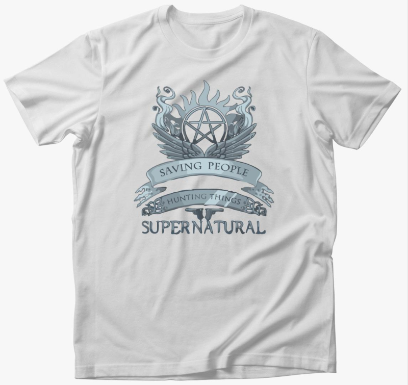 Supernatural saving people póló