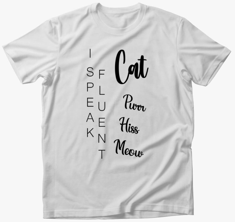 Fluent cat póló