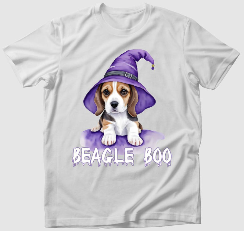 Halloween beagle póló